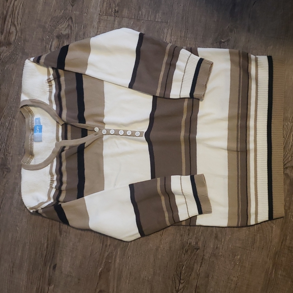 NWOT Denver Hayes Soft 3/4 Sleeve Sweater sz M